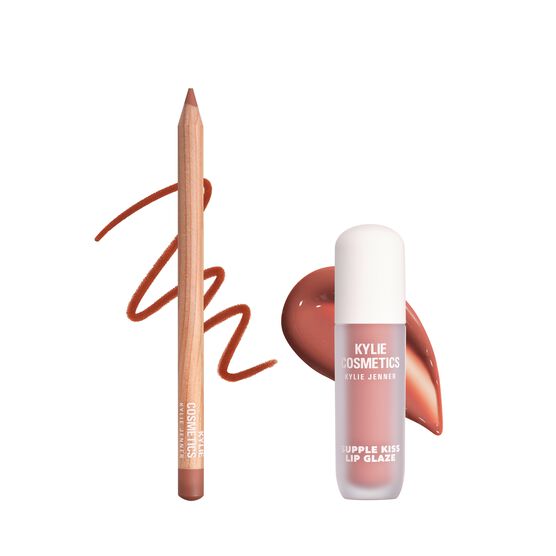 KYLIE GLOSSY LIP KIT COCONUT 2.0